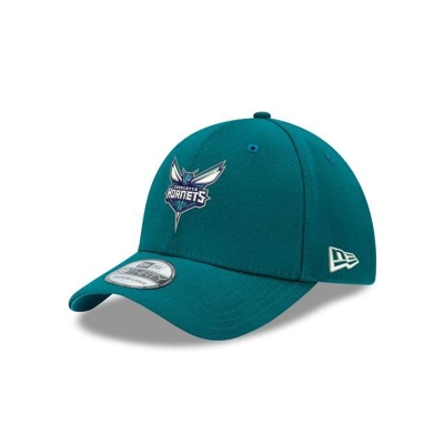 Blue Charlotte Hornets Hat - New Era NBA Team Classic 39THIRTY Stretch Fit Caps USA8091275